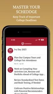 Scheddge | College Admissions screenshot 5