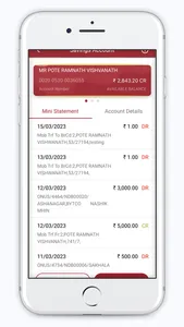 NDVS BANK MOB APP screenshot 2