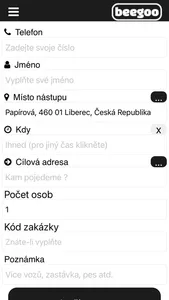 beegoo Liberec screenshot 2
