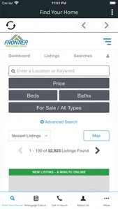 Frontier Real- Estate Group screenshot 0