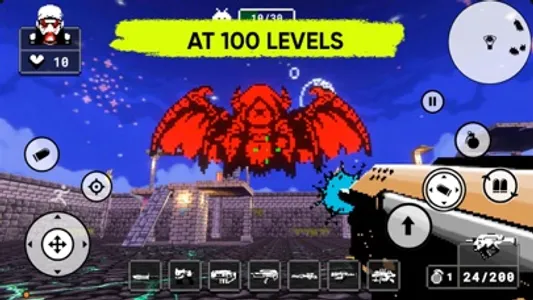 Doomsday pixel shooter 3d screenshot 2