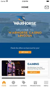 WarHorse Casino screenshot 0