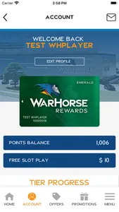 WarHorse Casino screenshot 1