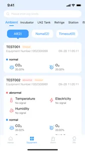 LaboratoryMonitoring screenshot 2