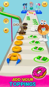 Donut Stack Maker: Donut Games screenshot 2