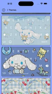 Cinnamoroll Characters - theme screenshot 1