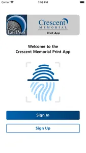 Crescent Memorial Print App screenshot 0