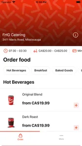 FHG Catering screenshot 1