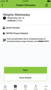 GRIT60 Fitness screenshot 2