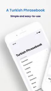 Turkish Phrasebook screenshot 0