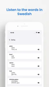 Swedish Phrasebook screenshot 2