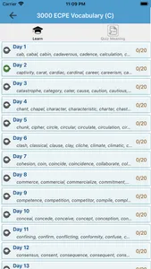 3500 ECPE Vocabulary screenshot 1