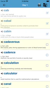 3500 ECPE Vocabulary screenshot 3