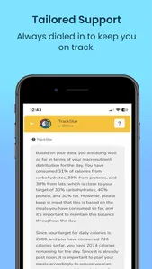 TrackStar AI Food Assistant screenshot 4