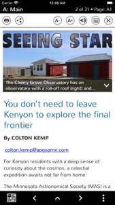 Kenyon Leader screenshot 1