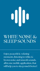 White Noise ~ Sleep Sounds screenshot 0