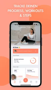 namique : Women’s Fitness App screenshot 1