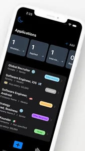 Application Tracker for Jobs screenshot 1