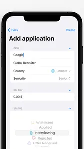 Application Tracker for Jobs screenshot 2