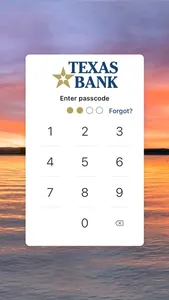 Texas Bank Mobile Banking screenshot 1