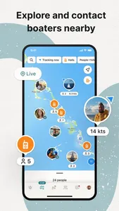 SeaPeople: Boat Travel Map screenshot 1