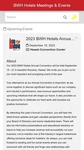 BWH Hotels Meetings & Events screenshot 1