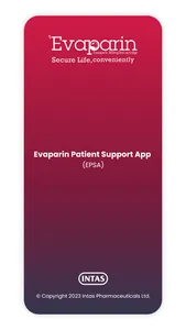 Evaparin Patient Support App screenshot 0