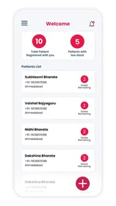 Evaparin Patient Support App screenshot 1
