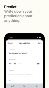 Foresee: Predictions Tracker screenshot 0