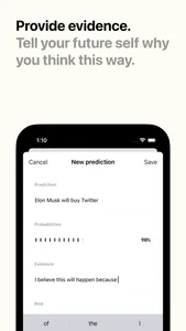 Foresee: Predictions Tracker screenshot 2