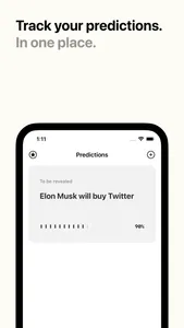 Foresee: Predictions Tracker screenshot 4