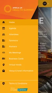 The Africa UK Health Summit screenshot 1