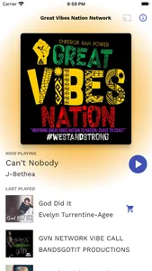 Great Vibes Nation Network screenshot 0