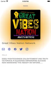 Great Vibes Nation Network screenshot 2