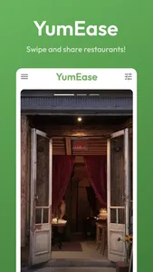 YumEase - Swipe & Eat! screenshot 0