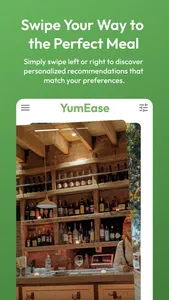 YumEase - Swipe & Eat! screenshot 1