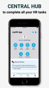 myHR-App screenshot 1