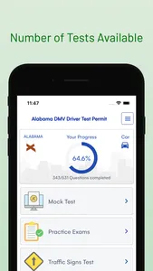 Alabama DMV Driver Test Permit screenshot 2