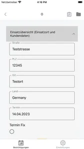 Odysys D3 Außendienst App screenshot 1