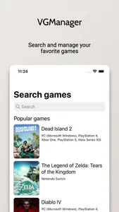 VGManager screenshot 0