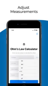 The Ohms Law Calculator screenshot 1