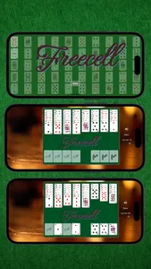 Simple FreeCell card game App screenshot 1