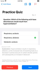 A.I. Anaesthesia MCQ screenshot 2