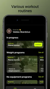 BFIT fitness screenshot 1