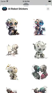 AI Robot Stickers screenshot 2