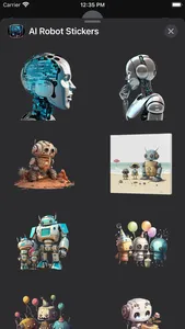 AI Robot Stickers screenshot 5