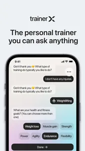 trainerX - AI Personal Trainer screenshot 0