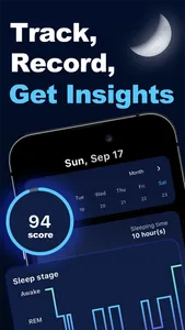RelaxSleep: Calm Sleep Tracker screenshot 0