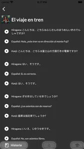 Historias en japones español screenshot 2
