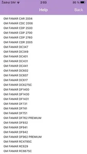 RADIO CODE for DELPHI FAMAR screenshot 2